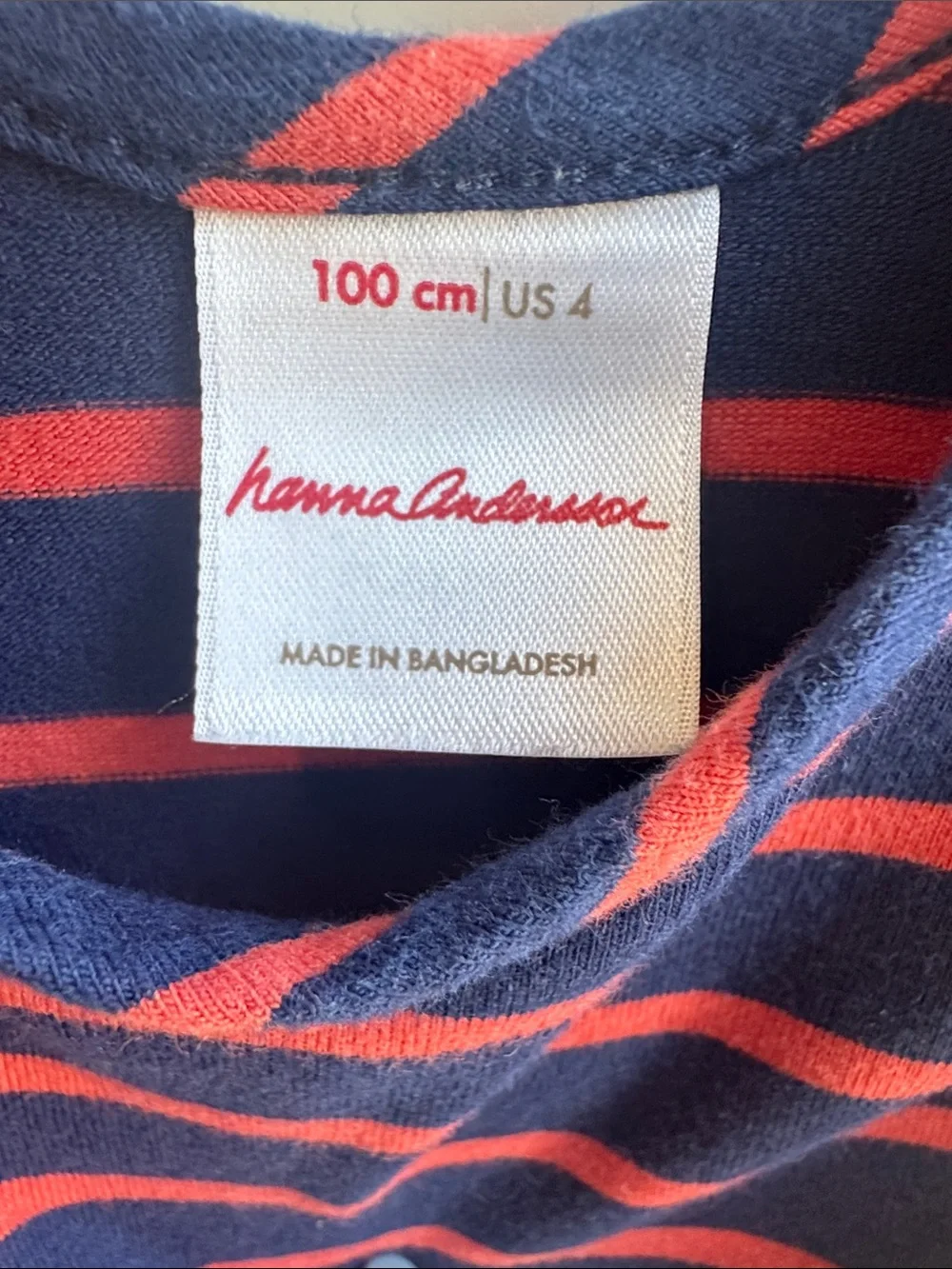 Hanna Andersson classic striped